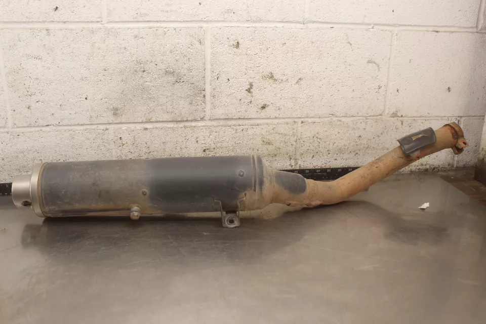 Yamaha Raptor 350 YFM350R 2007 silenciador de tubo de escape silenciador de lata deslizable P940 Foto 1 de 4