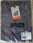 Duluth Trading Mens 40 Grit SS Tee w/ Pocket Size Size XL Blue