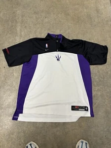 Vtg Nike Toronto Raptors 90s/00s Warm Up Game Shooting Shirt Jacket 2X Authentic - Picture 1 of 2