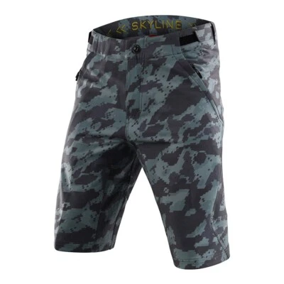 Troy Lee Designs TLD Cycling MTB Skyline Shorts Digi Camo Spruce YOUTH 24 SAMPLE - Image 1 of 4