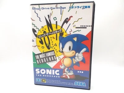 Sonic the Hedgehog - Sega Mega Drive NTSC-J Japan - mit Anleitung - Bild 1 von 4