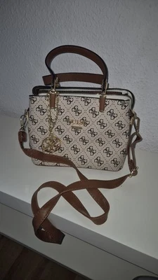 Umhängetasche Damen beige Weiß - Bild 1 von 4