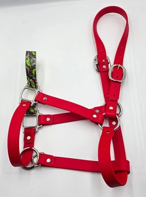 Biothane Pferdehalfter - Der Grinch  - Bild 1 von 4