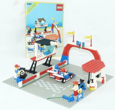 LEGO 6381 motor speedway complet avec notice 1987 - Photo 1/4