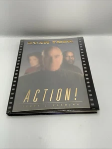¡Acción de Star Trek!  Tapa dura de Terry Erdmann 1998 Insight Into The Making - Imagen 1 de 20