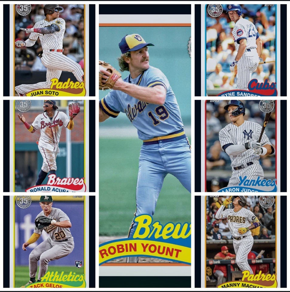 2024 Topps 1989 Design 35th Anniversary You Pick Complete Your Set - Image 1 of 1