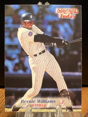 1998 Sports Illustrated Then and Now Bernie Williams New York Yankees #139 - Image 1 of 2