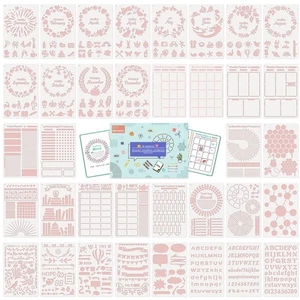 Midenco Bullet Journal Stencils 36PCS, Journal Supplies Accessories Kit for - Picture 1 of 7