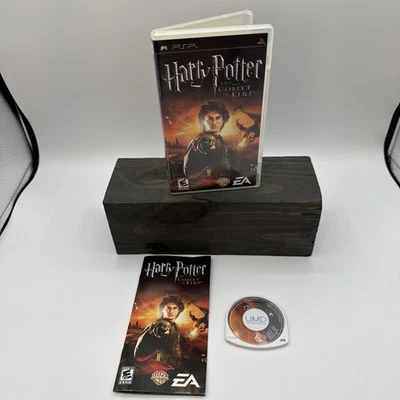 Harry Potter and the Goblet of Fire (Sony PSP, 2005) - complete inbox TESTED 🔥 - Image 1 of 4