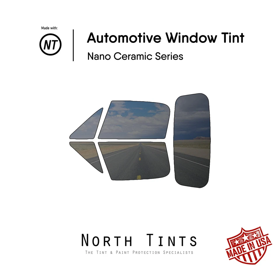 Película de tinte de ventana precortada nano cerámica vidrio automotriz para Mazda Miata 1999-2005 Foto 1 de 4