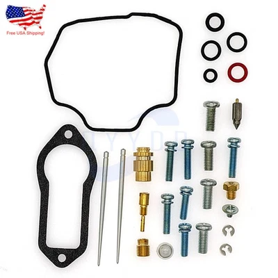 CARBURETOR CARB REBUILD REPAIR KIT For Yamaha XT350 XT 350 1985 - 2000 US - Image 1 of 4