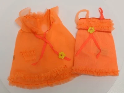 Vintage Francie Snooze News #1226 Robe & Nightgown Only 1969 Mattel See Pics - Image 1 of 4