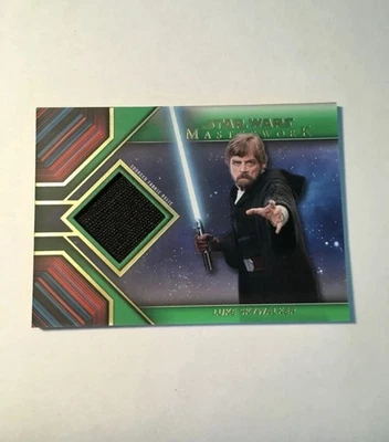 2022 Topps Star Wars Relic Luke Skywalker Great Holiday Gift Battle Tunic  /99 - Image 1 of 2