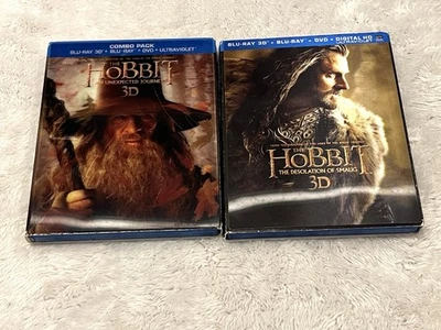 The Hobbit 3D Blu-Ray An Unexpected Journey - Desolation Of Smaug W/ Slipcover - Image 1 of 3