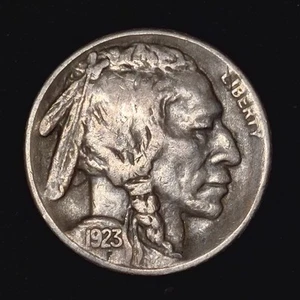 1923-S  BUFFALO NICKEL  ~ TOUGHER DATE COIN ~ VF++ - Picture 1 of 2