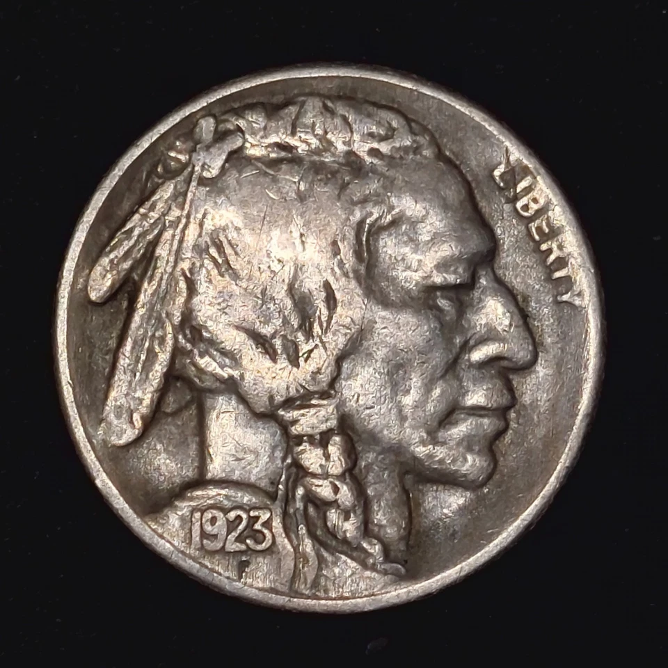 1923-S  BUFFALO NICKEL  ~ TOUGHER DATE COIN ~ VF++ - Image 1 of 2