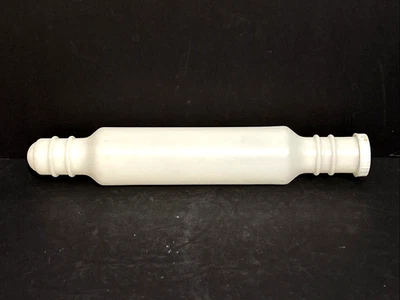 Vintage Tupperware Fill N Chill Rolling Pin 15.5” Dough Roller 1003 Screw-on Cap - Image 1 of 4