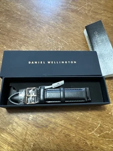 Daniel Wellington Classic Bayswater NATO Uhrenarmband Rosegold schwarzes Band 20mm - Bild 1 von 4