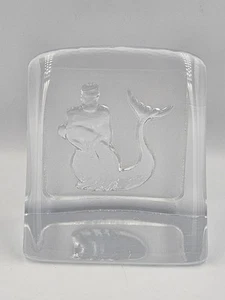 Pisapapeles Nybro Suecia Zodiaco Acuario por Paul Isling con etiqueta ENVÍO GRATUITO - Imagen 1 de 5