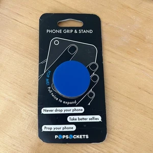 PopSockets: Collapsible Grip & Stand for Phones and Tablets - Blue - Picture 1 of 2