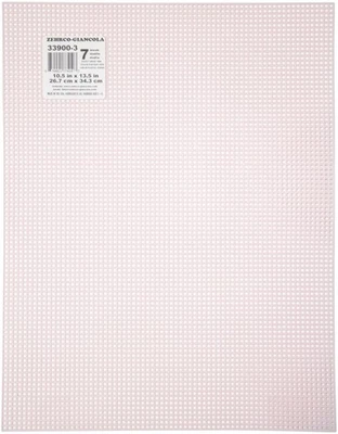 Plastic Canvas 7 Count 10"X13" Pink - Image 1 of 2