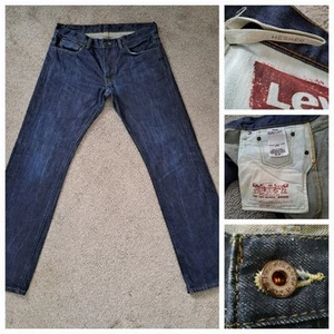 Levi's Hesher Hombre Vaqueros Regular Pierna Recta W34 L32 Algodón Denim - Imagen 1 de 21