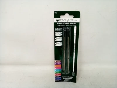 MONTEVERDE INC Monteverde Ballpoint Refill for Cross Pens C132 - Black Ink
