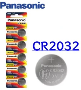 10 PCS Panasonic CR2032 Coin Li Battery 3V For Calculator Toy Watch Button cell - Picture 1 of 1