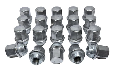 20) JEEP WRANGLER FACTORY OEM 2011-2025 STAINLESS STEEL WHEEL LUG NUTS 6509422AA - Image 1 of 4