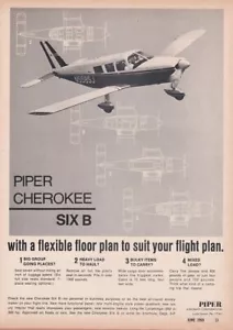 Anuncio de avión Piper Cherokee SIX B 1969 6/1/2024 k - Imagen 1 de 1