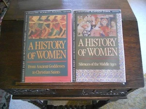 A HISTORY OF WOMEN: vols #1 & #2,Georges Duby & Michelle Perrot, 1sts, HCDJ - Picture 1 of 8