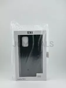 Funda Sena LeatherSkin SFD476NPUS-50 negra para Samsung S20 Plus - Imagen 1 de 11