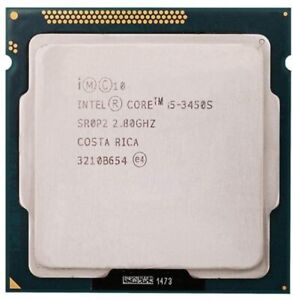 Intel Core i5 3450S Quad Core CPU (6M Cache 2.8GHz 3rd Generation) LGA 1155