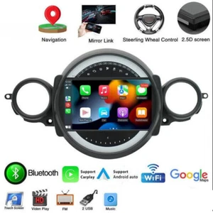 Android Radio For MINI COOPER R56 R60 07-13 Radio TouchScreen Stereo Carplay GPS - Picture 1 of 12