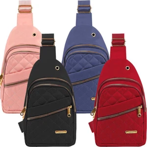 Women Crossbody Shoulder Bag Sling Bags Chest Fanny Packs Travel Casual Backpack - Picture 1 of 20
