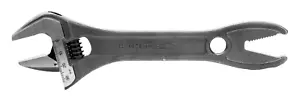 BAHCO Wide Jaw 200mm Adjustable Wrench with Serrated Pipe Jaws 31 - Picture 1 of 6