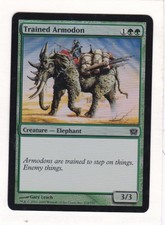 MTG: 9th Edition: Foil: Trained Armodon