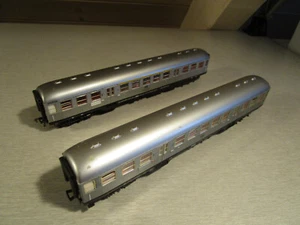 2x Fleischmann Nahverkehrswagen Silberlinge Personenwagen 1./2. Kl. 2 Kl. H0 - Bild 1 von 12