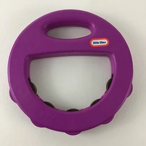 Little Tikes Pandereta Instrumento Musical Púrpura Preescolar Divertido Juguete De Colección - Imagen 1 de 6