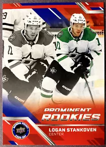 2024-25 UD NHCD Prominent Rookies #NHCD-3 Logan Stankoven Dallas Stars - Imagen 1 de 1