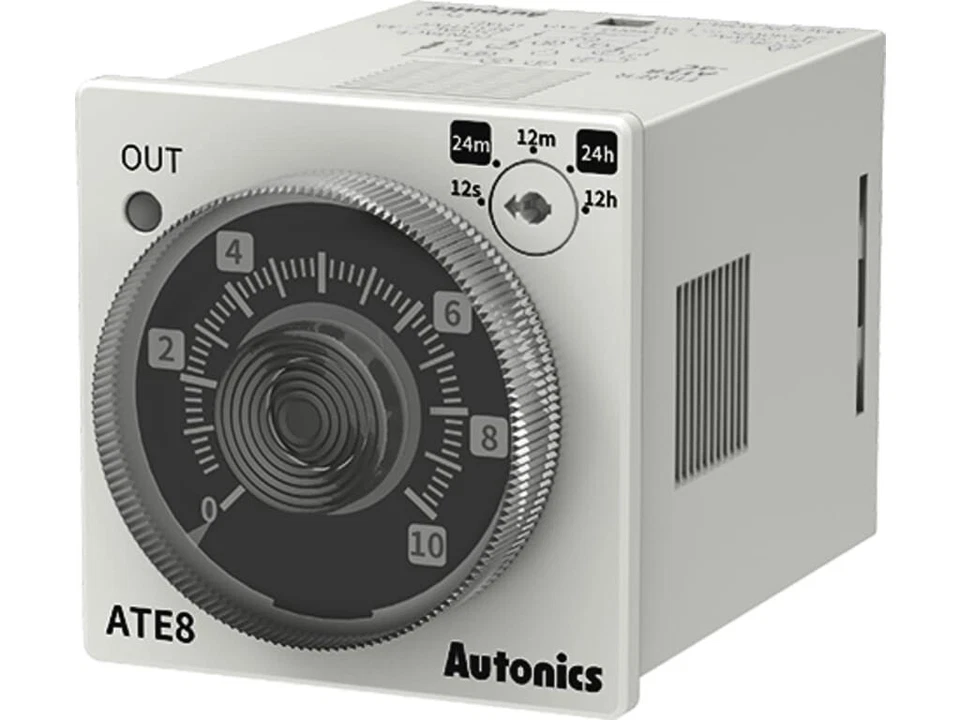 AUTONICS ATE8-43D ANALOG TIMER "BRAND NEW US STOCK" - Image 1 of 1