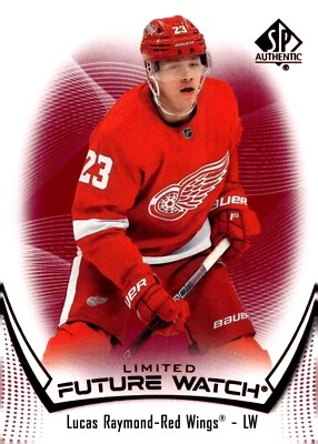 Lucas Raymond - 2021-22 SP Authentic Limited Future Watch Rookie Card #200 - Image 1 of 2