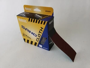 Robtec 1.5 in. x 10 yds. 120 Grit Sand Cloth (3-Pack) - Picture 1 of 2