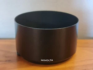 Genuine Minolta A70-210mm f4 Twist-On Lens Hood-Made in Japan - M1825 - Picture 1 of 4