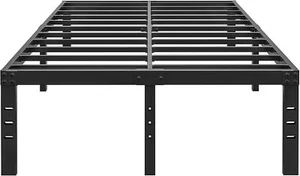 16 Inch Full Size Bed Frame - No Box Spring Needed with Cleance Storage - Picture 1 of 9