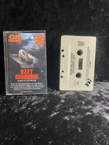 Ozzy Osbourne Bark at The Moon Tape Cassette 1983 CBS Original Vintage - Picture 1 of 2