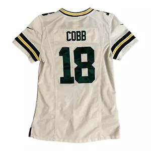 Green Bay Packers S Cobb 18 Nike Football NFL Trikot Damen Weiß - Bild 1 von 9