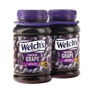 Welch's Concord Grape Jam Jelly 30 Oz - 2 PACK, NO SHIP TO CA - Picture 1 of 6