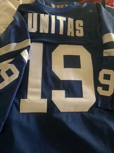 JOHNNY UNITAS MITCHELL & NESS 1970 THROWBACK JERSEY SIZE 60 BALTIMORE COLTS  - Picture 1 of 3