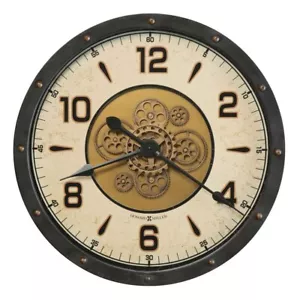 NUEVO HOWARD MILLER GRANDE 28,25" RELOJ DE PARED ""GARTH"" CON ENGRANAJES MÓVILES 625787 - Imagen 1 de 1
